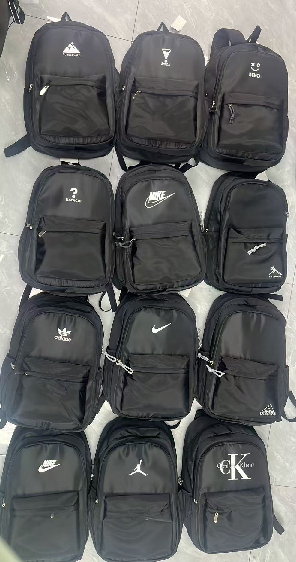 Multi styles backpack collection